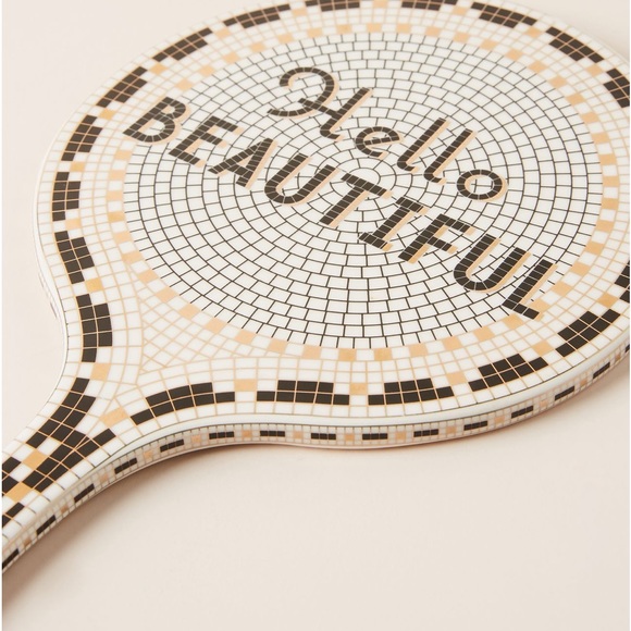 Anthropologie Other - "Hello Beautiful"  Bistro Retro Style Hand Mirror from Anthropologie
